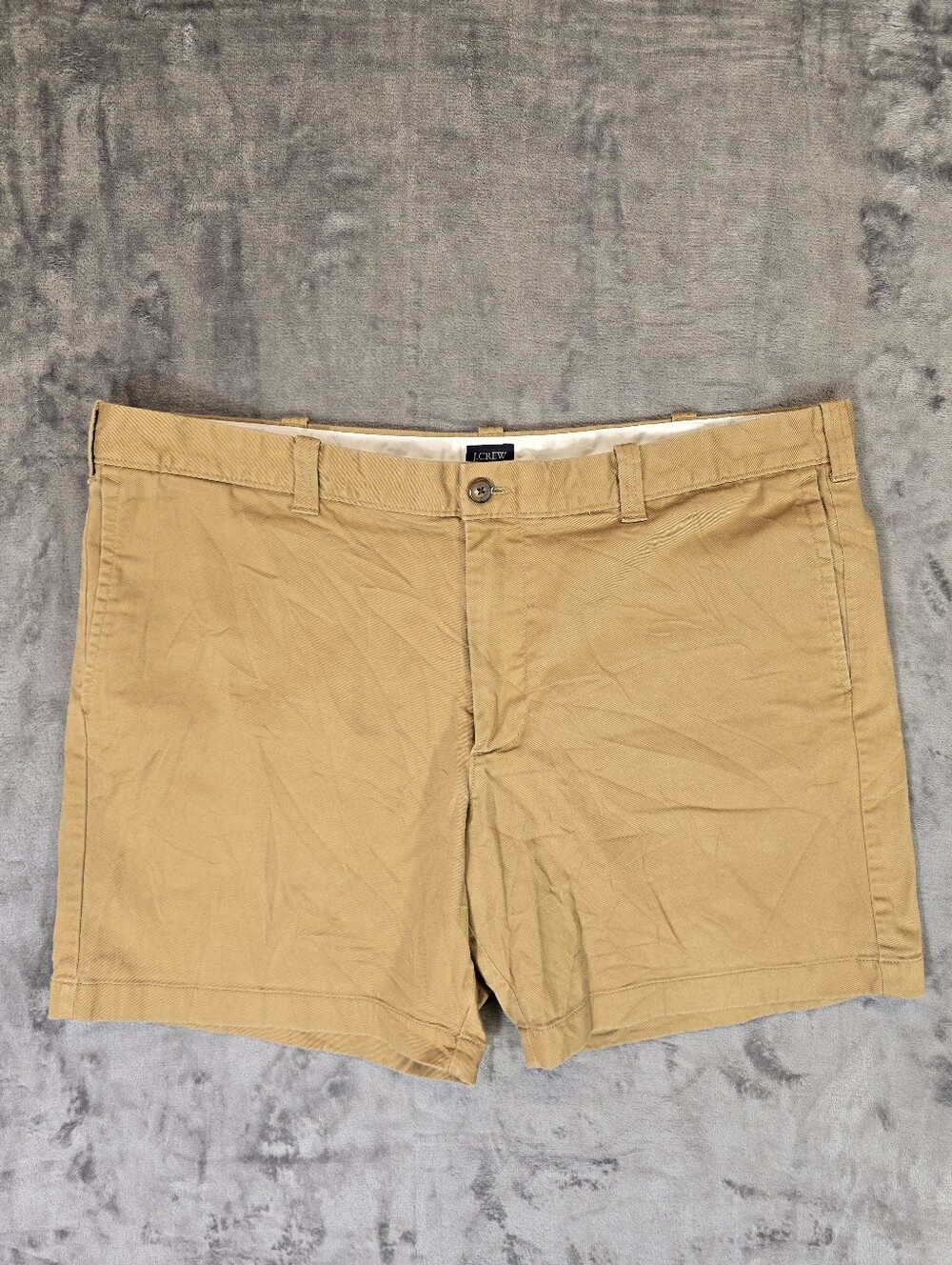 J. Crew Chino Khaki 7" Inseam Shorts Size 40